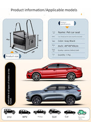 Pet Car Handy Gadget Small and Medium-Sized Dogs Front and Rear Dog Kennel