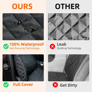 Pet Car Basket Co-pilot Cat Safety Seat Litter Pet Dog Waterproof Dirt-proof and Bite-proof Car Cushion Car Seat Artifact