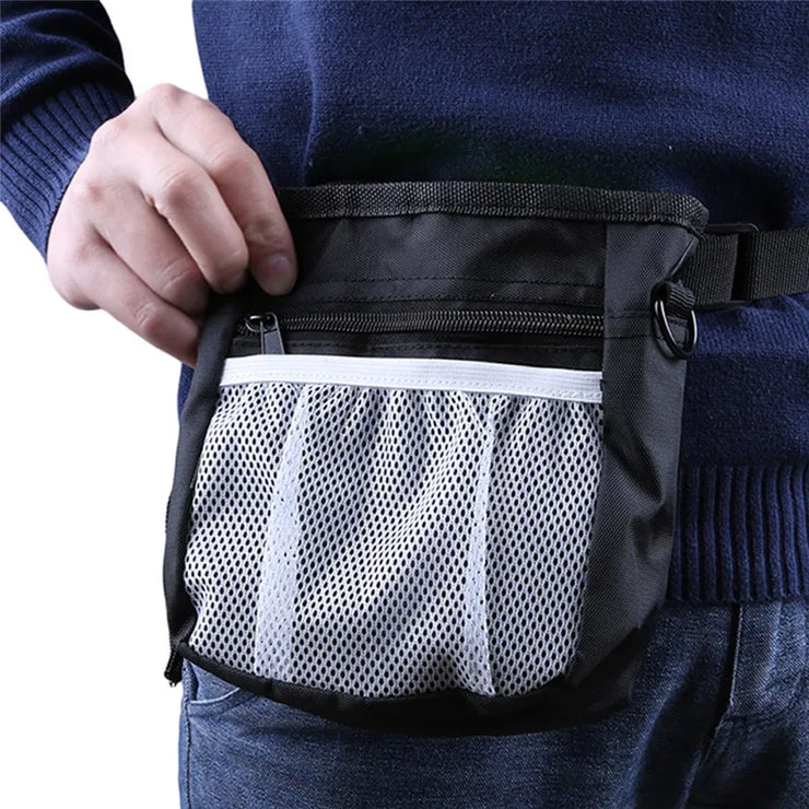 Pet Dog Snack Bag Treat Food Obedience Outdoor Pouch Bag Large Capacity Convenient Practical Fashion Dogs Training Pack