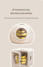 Smart Pet Drying Box, Automatic Temperature Control Dryer, Water Sterilization, Anti Cold, Beauty Equipment, Cats and Dogs
