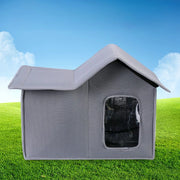 Outdoor Cat House Detachable Roof Design Pet Bed Waterproof Large Space Breathable Easy To Disassemble Cat and Dog Universal Bed