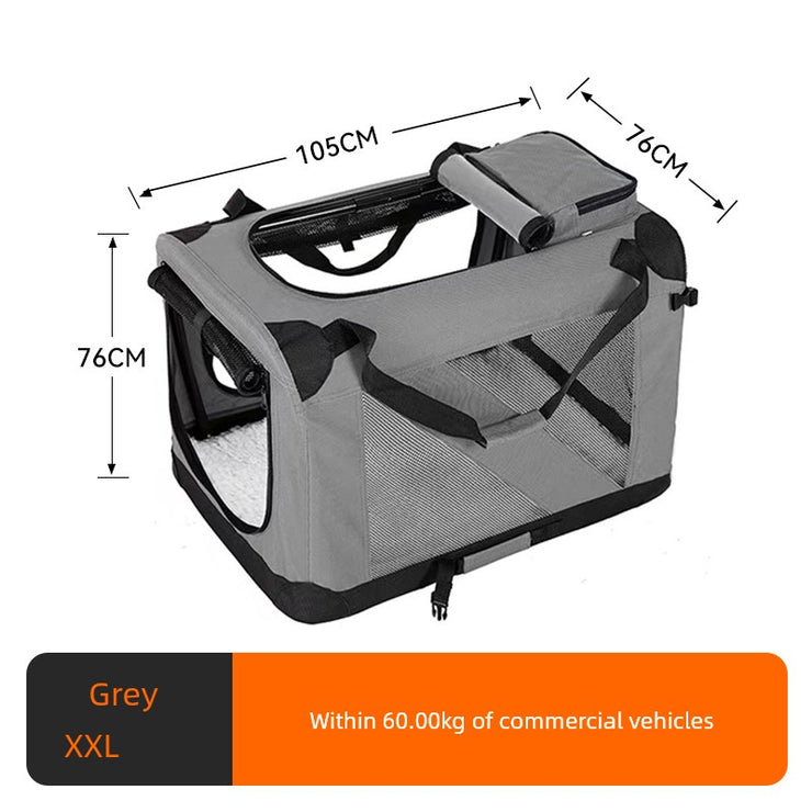 Pet Pad Portable Rear Seat Large Dog Dog Cage