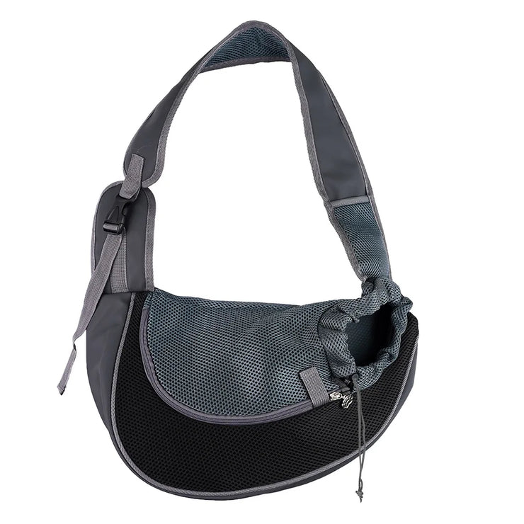 Pet Cat Dog Carrier Backpack Travel Tote Shoulder Bags Mesh Sling Carry Pack Pet Carrying Supplies Crossbody Shoulder Bag