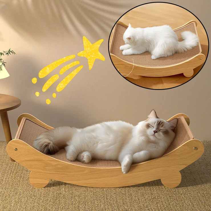 Cat Scratch Board Detachable Wear-resistant Cats Sleeping Bed Multifuction Cats Scratching Pads Sisal Hemp Pet Toy Cat Furniture