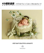 Baby Head Flower Photography Props Adjustable Artificial Flower Shooting Headband Newborn Photo Bow Pearl Headgear Accessories