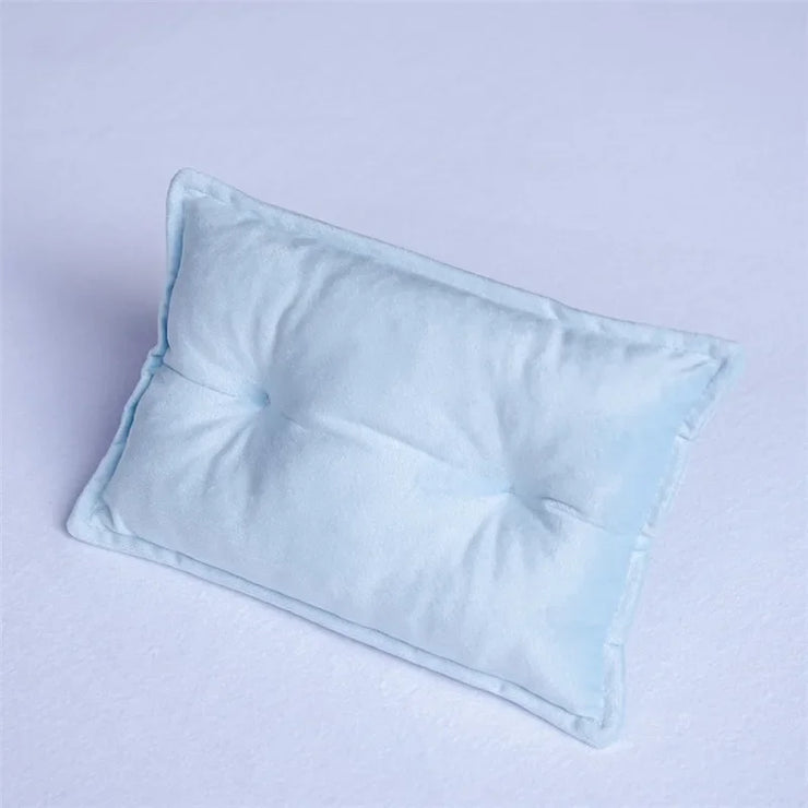 Baby Pillow Newborn  Photography Props Posing Velvet Poses Cushion  Mat  Photography Shooting  Accessories