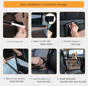 Pet Car Nest Dog Car Seat Dog Car Handy Gadget Car Mat Dog Car Automobile Cushion Front Seat