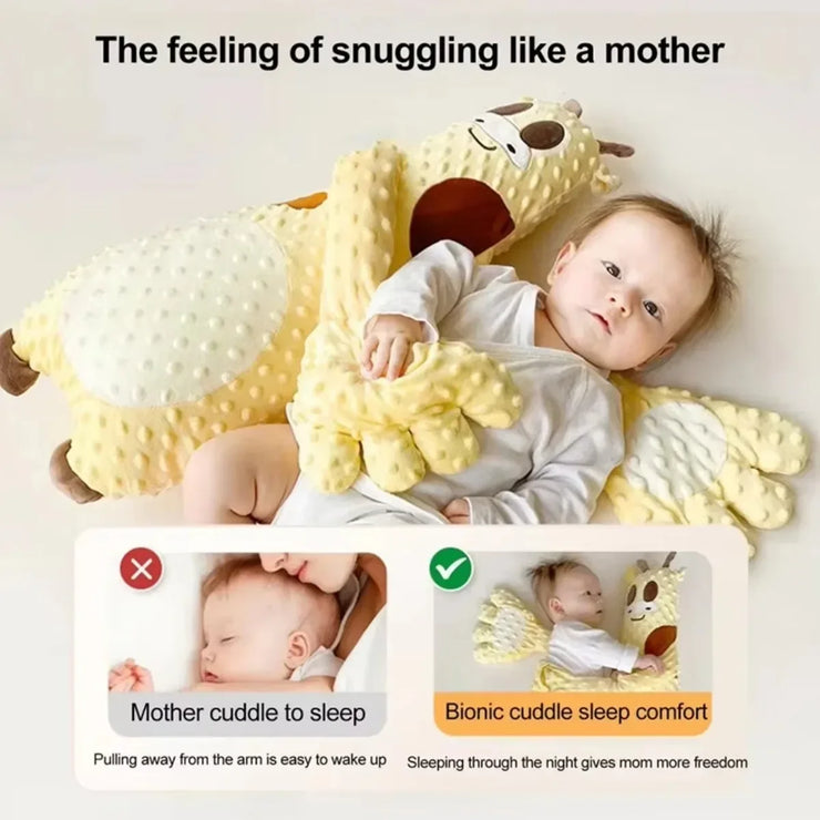 Baby Sleeping Patting Doll Pillow Newborn Pillows Remote Control Soothing Palm Baby Nursing Pillow Toddler Aid Sleep Companion