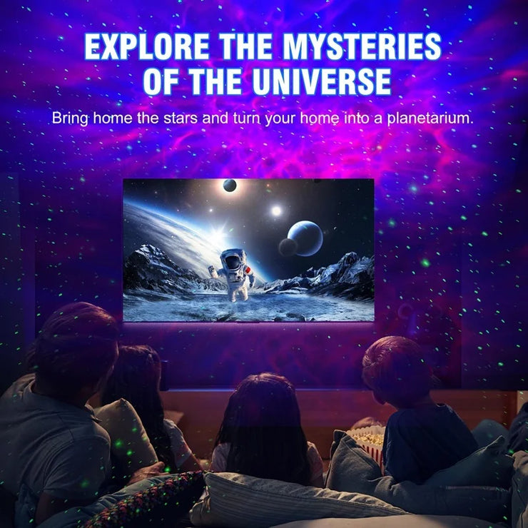 Night Light Galaxy Projector Starry Sky Projector 360° Rotate Planetarium Lamp For Kids Bedroom Valentines Day Gift Wedding Deco