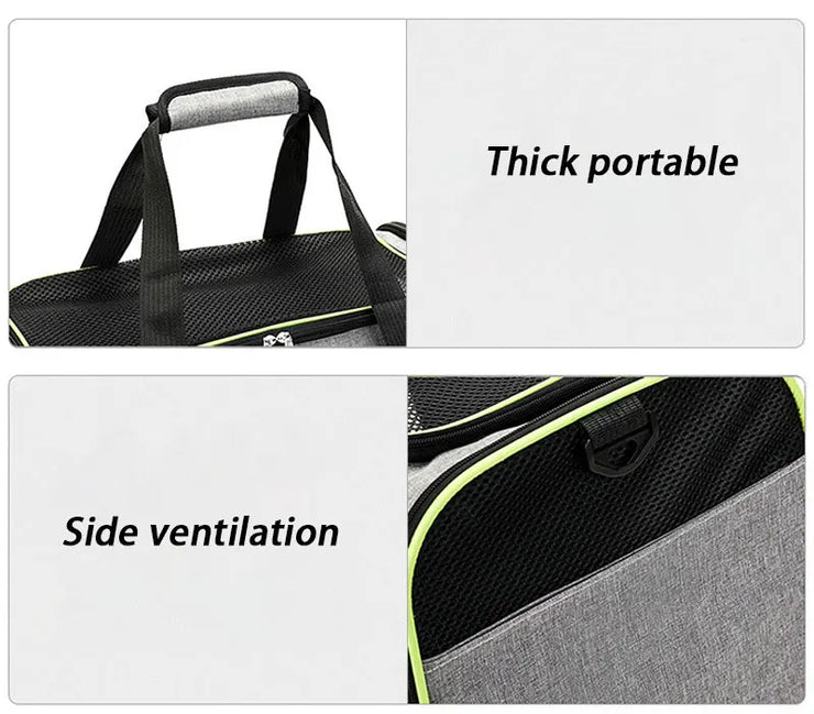 Pet Carriers Backpack Portable Breathable Foldable Shoulder Bag Cat Dog Carrier Bags Outgoing Travel Pets Handbag Transport Bag