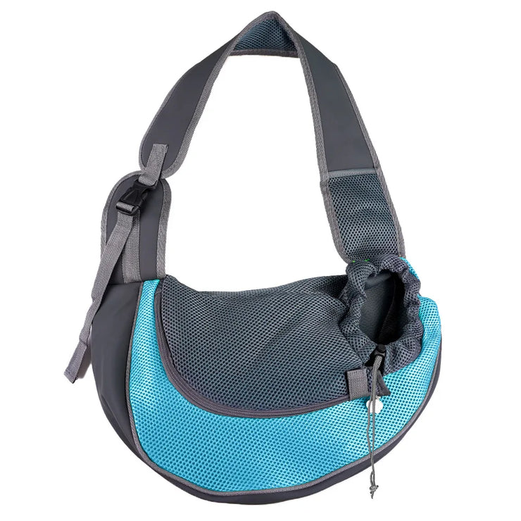 Pet Cat Dog Carrier Backpack Travel Tote Shoulder Bags Mesh Sling Carry Pack Pet Carrying Supplies Crossbody Shoulder Bag