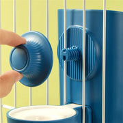 Water Dispenser Pet Automatic Pet Feeder Hanging Bowl Water Bottle Food Container Dispenser for Puppy Cats Rabbit Guinea Pig