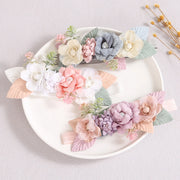 Baby Headbands for Toddlers Infant Beautiful Artificial Flowers Hair Bands for Baby Girls Sweet Cute Head Bands Hair Accessories