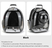 Pet Cat Carrying Bag Space Pet Backpacks Breathable Portable Transparent Backpack Puppy Dog Transport Carrier Space Capsule Bags