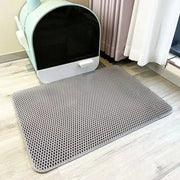 EVA Double Layer Cat Litter Pad Waterproof Non-slip Sand Basin Filter Kitten Dog Washable Easy Cleaning Pet Accessories