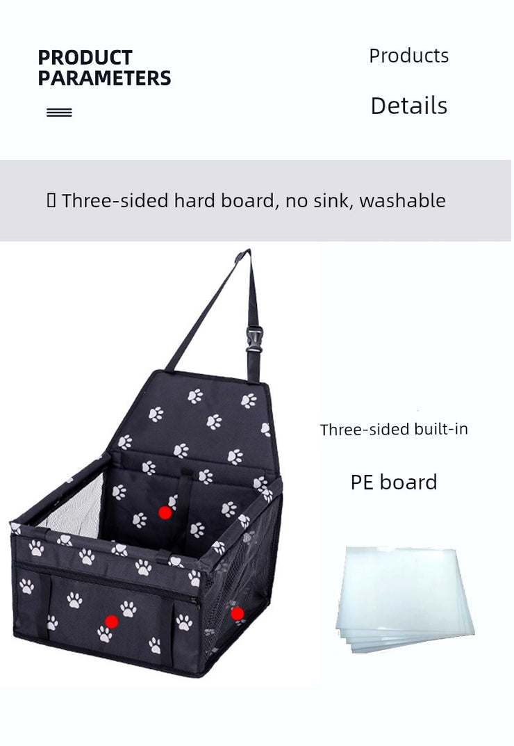 Pet Car Nest Dog Car Seat Dog Car Handy Gadget Car Mat Dog Car Automobile Cushion Front Seat