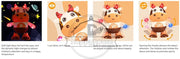 Baby Cow Musical Toys Dancing Walking Baby Cow Toy with Music and LED Lights Dancing Toys Baby Toys 6 to 12 Months 18 Month Toys