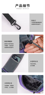 Pet Cat Dog Carrier Backpack Travel Tote Shoulder Bags Mesh Sling Carry Pack Pet Carrying Supplies Crossbody Shoulder Bag