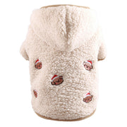 Winter Dog Cat Coat Warm Fleece Pet Clothes Hooded Coat Down Jacket Puppy Pet Clothing for Dogs Chihuahua Yorkie Pug Outfits