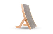 Cat Scratcher Board Wooden Frame Detachable Scrapers Bed 3 In 1 Scratching Post Anti-Scratch Toys Training Grinding Claw Cats