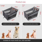 Car Pet Mat Kennel Car Rear Anti-Dirty Cushion Front Seat Dog Special Car Handy Gadget