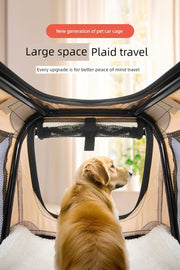 Pet Pad Portable Rear Seat Large Dog Dog Cage