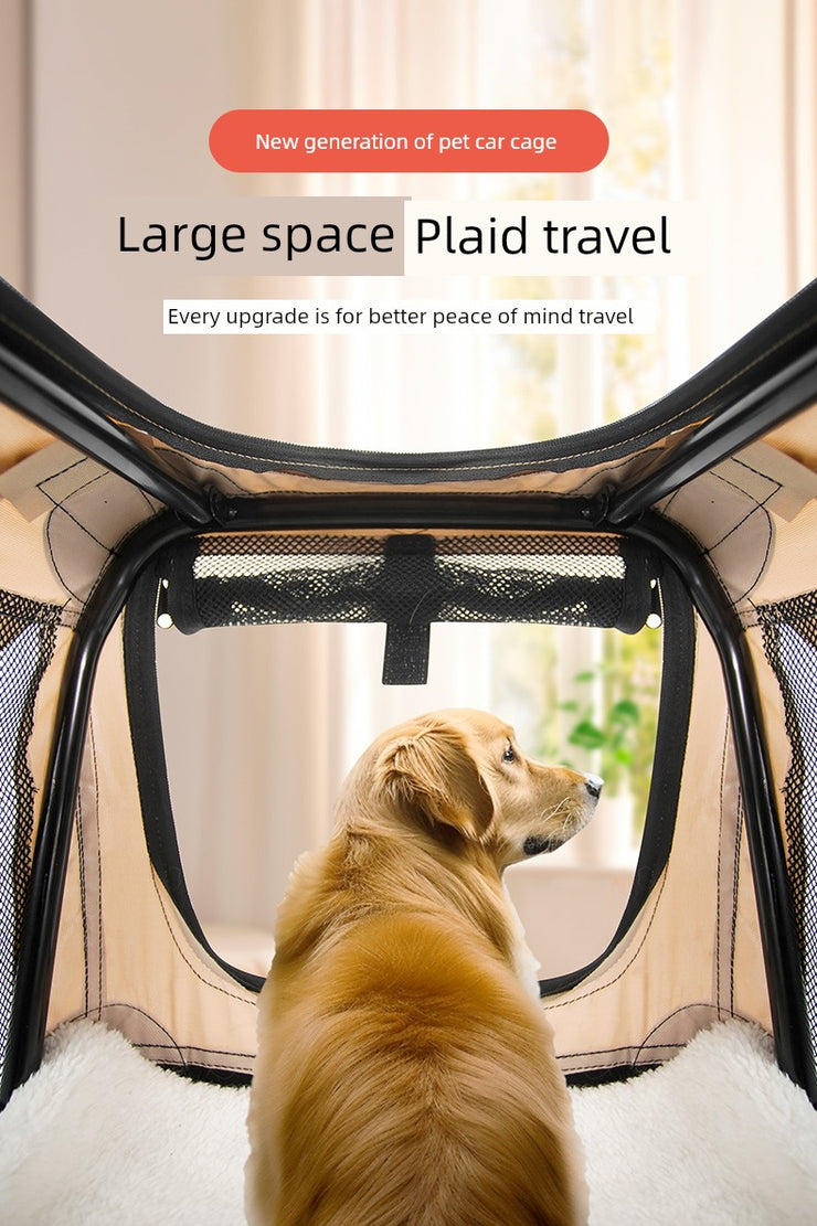 Pet Pad Portable Rear Seat Large Dog Dog Cage