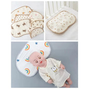 Baby Pillow Cloud Pillow, Breathable in Summer for Newborns 0 to 6 Months and Over 1 Year Old, Set Pillow for Four Seasons