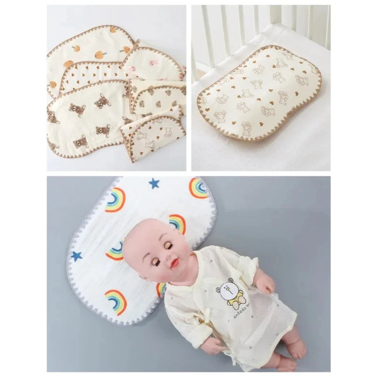Baby Pillow Cloud Pillow, Breathable in Summer for Newborns 0 to 6 Months and Over 1 Year Old, Set Pillow for Four Seasons