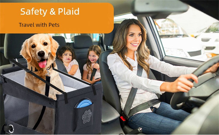 Pet Car Handy Gadget Small and Medium-Sized Dogs Front and Rear Dog Kennel