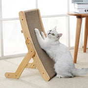 Cat Scratcher Board Wooden Frame Detachable Scrapers Bed 3 In 1 Scratching Post Anti-Scratch Toys Training Grinding Claw Cats
