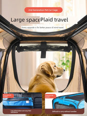 Pet Pad Portable Rear Seat Large Dog Dog Cage