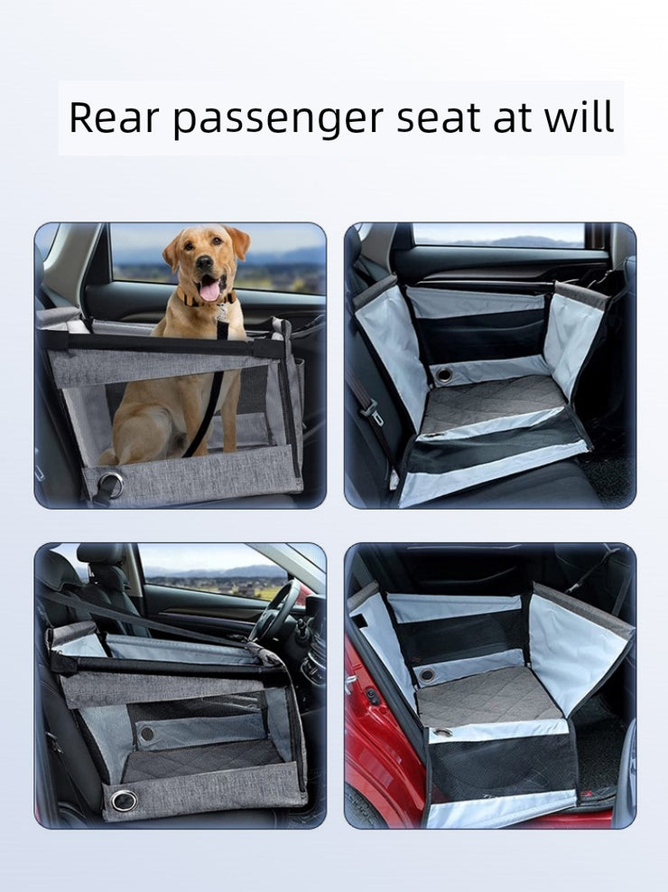 Pet Car Handy Gadget Small and Medium-Sized Dogs Front and Rear Dog Kennel