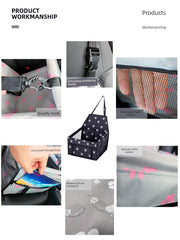 Pet Car Nest Dog Car Seat Dog Car Handy Gadget Car Mat Dog Car Automobile Cushion Front Seat