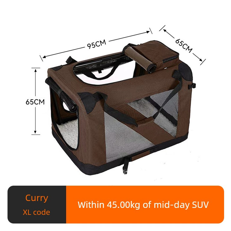 Pet Pad Portable Rear Seat Large Dog Dog Cage