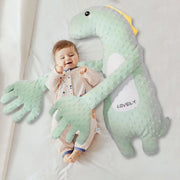 Baby Sleeping Patting Doll Pillow Soothing Electric Palm Baby Pillows Newborn Protector Sleep Nursing Pillow Animals Calming Toy