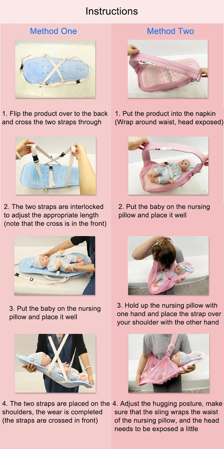 Baby Breastfeeding Pillows Support Strap Newborn Sleep Feeding Pillow Infant Anti-spit Milk Nursing Pillow Hug Artifact Cushion