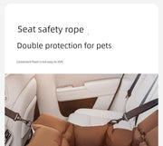 Qiao's Car Nest Doghouse Cathouse Car Pet Mat Car Diaper Bag Dog Safety Seat Car Handy Gadget