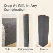 Cat Scratching Mat Cat Scratcher Sofa Tape Scratching Post Self-adhesive Carpet Cats Scratch Board Cat Accessories