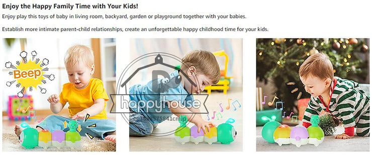 Crawling Baby Toys 6 to 12 Months Toddler Light up Musical Toys Baby Toys 7 8 9 12 Months Early Educational Toys for Infant Toys