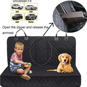 Car rear pet seat cushion, cat and dog car seat cushion, waterproof and dirt proof, universal car seat cushion cover accessories