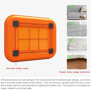 Cat Puzzle Toys Level 2 Slow Food Dispenser Funny Feeder Toy Kitten Balls Stimulation Treat Mental Treasure Box Interactive Game