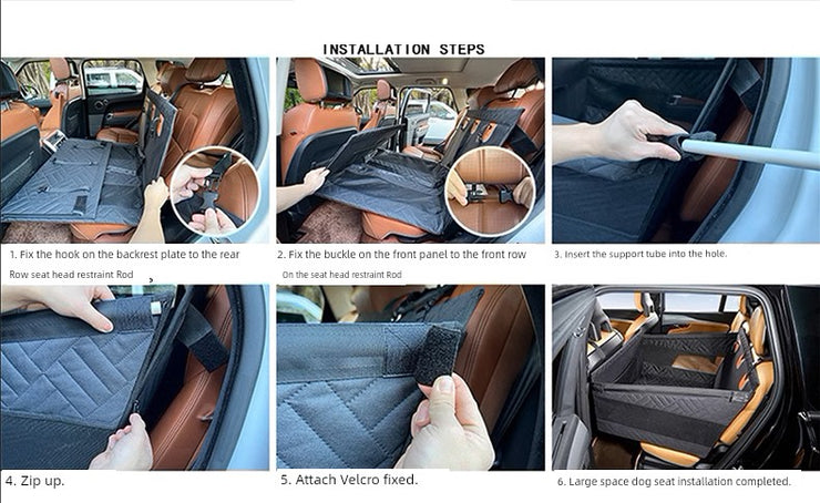 Car Pet Mat Kennel Car Rear Anti-Dirty Cushion Front Seat Dog Special Car Handy Gadget