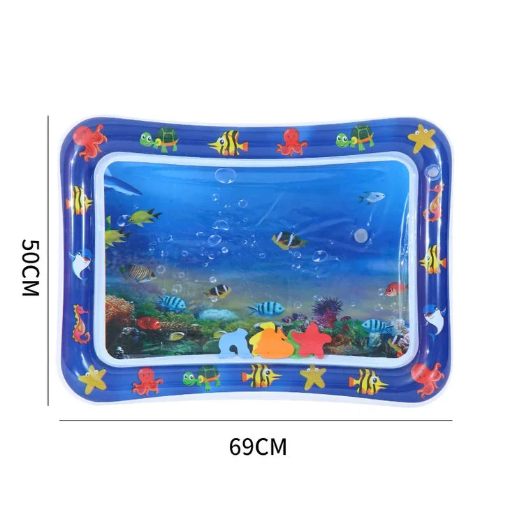Pet Water Filled Ice Mat Summer Cat and Dog Nest Climbing Mats Water Bed Scratch Resistant Large Thickened Tapping Water Mat Toy