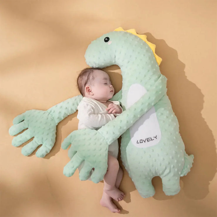 Baby Sleeping Patting Doll Pillow Soothing Electric Palm Baby Pillows Newborn Protector Sleep Nursing Pillow Animals Calming Toy