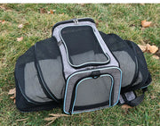 Pet Carriers Backpack Portable Breathable Foldable Shoulder Bag Cat Dog Carrier Bags Outgoing Travel Pets Handbag Transport Bag