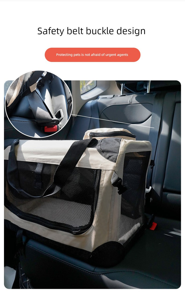 Pet Pad Portable Rear Seat Large Dog Dog Cage