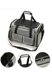 Pet Bag 1PC Cats and Dogs Chest Breathable Folding Portable Trolley Double Shoulder Handheld Crossbody Outdoor Bag Pet Products