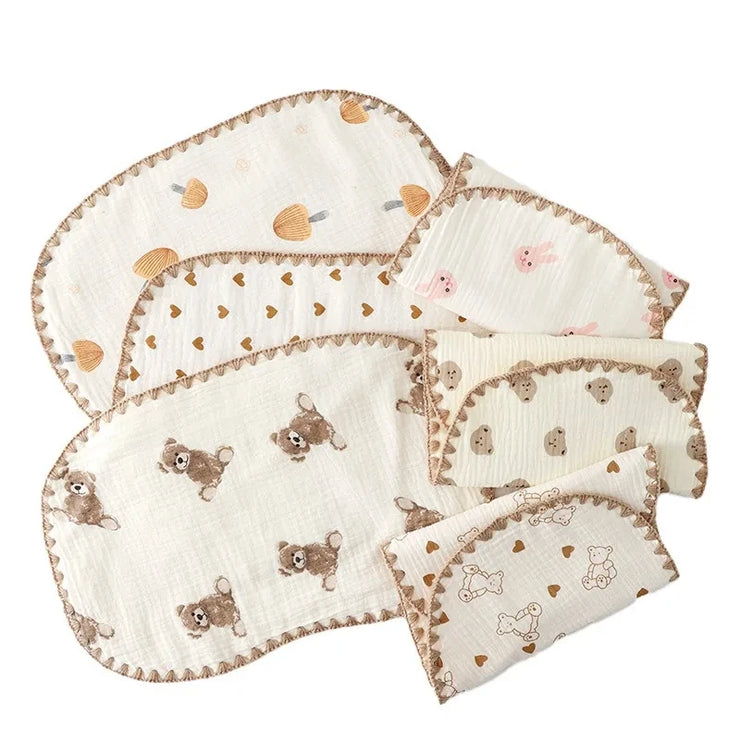 Baby Pillow Cloud Pillow, Breathable in Summer for Newborns 0 to 6 Months and Over 1 Year Old, Set Pillow for Four Seasons