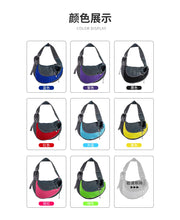 Pet Cat Dog Carrier Backpack Travel Tote Shoulder Bags Mesh Sling Carry Pack Pet Carrying Supplies Crossbody Shoulder Bag